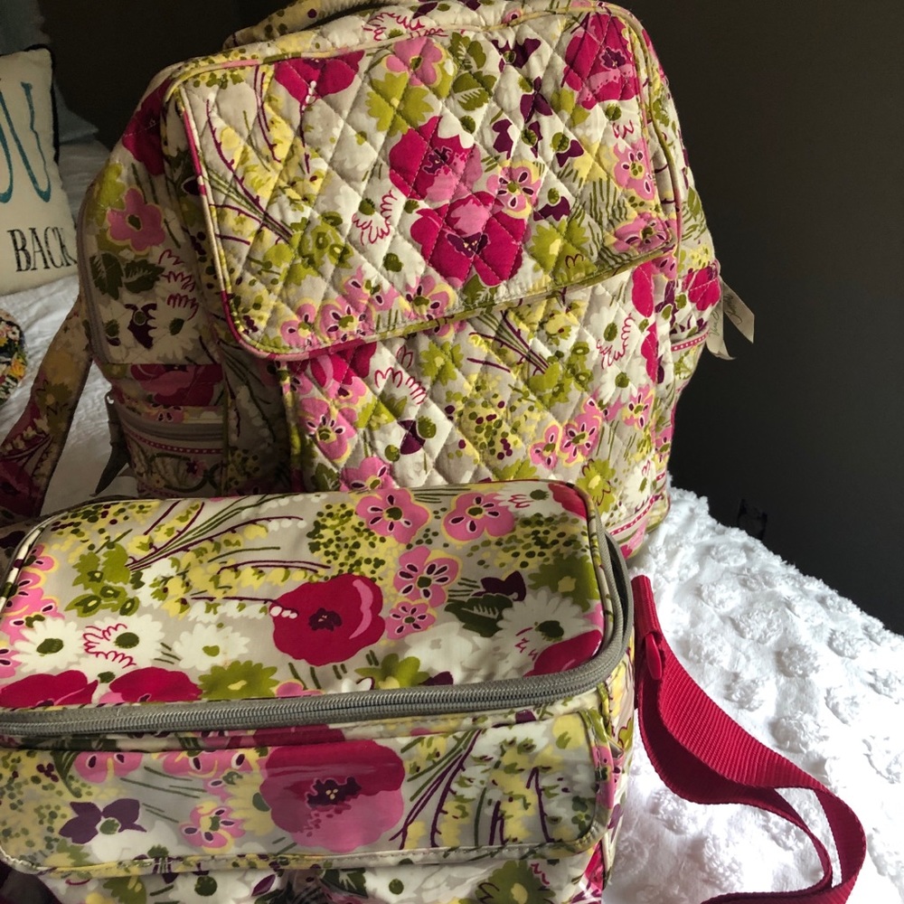 Vera Bradley BUNDLE backpack & Lunch box